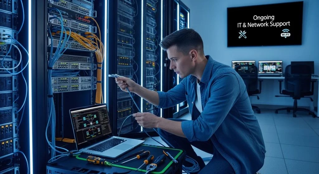 Ongoing IT And Network Support